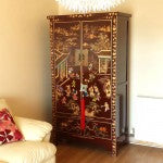 Wedding Cabinet in Red Lacquer