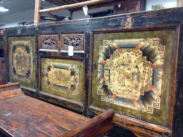 Yulin Painted Cabinet