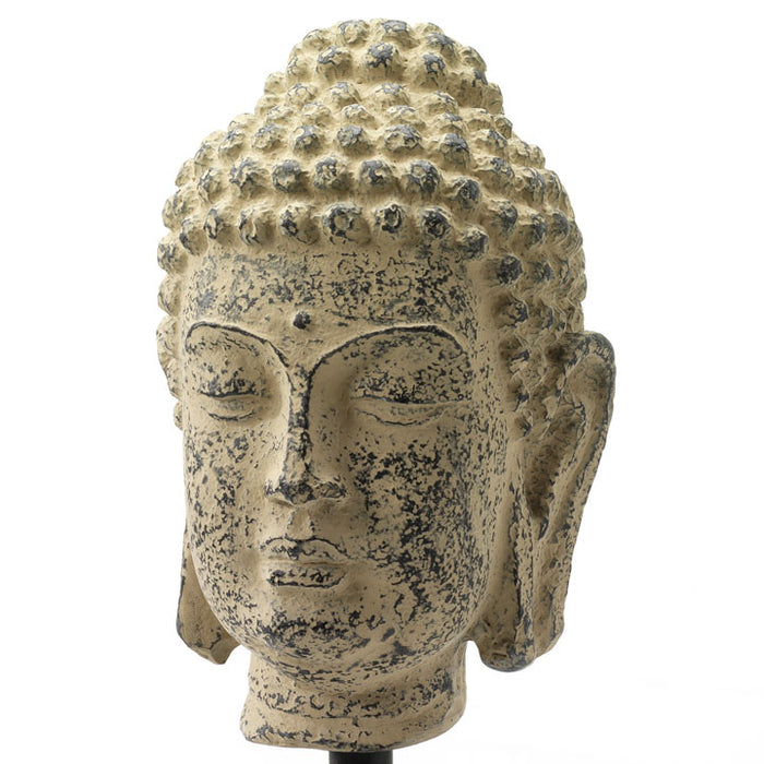 Small Stone Buddha Head — Shimu
