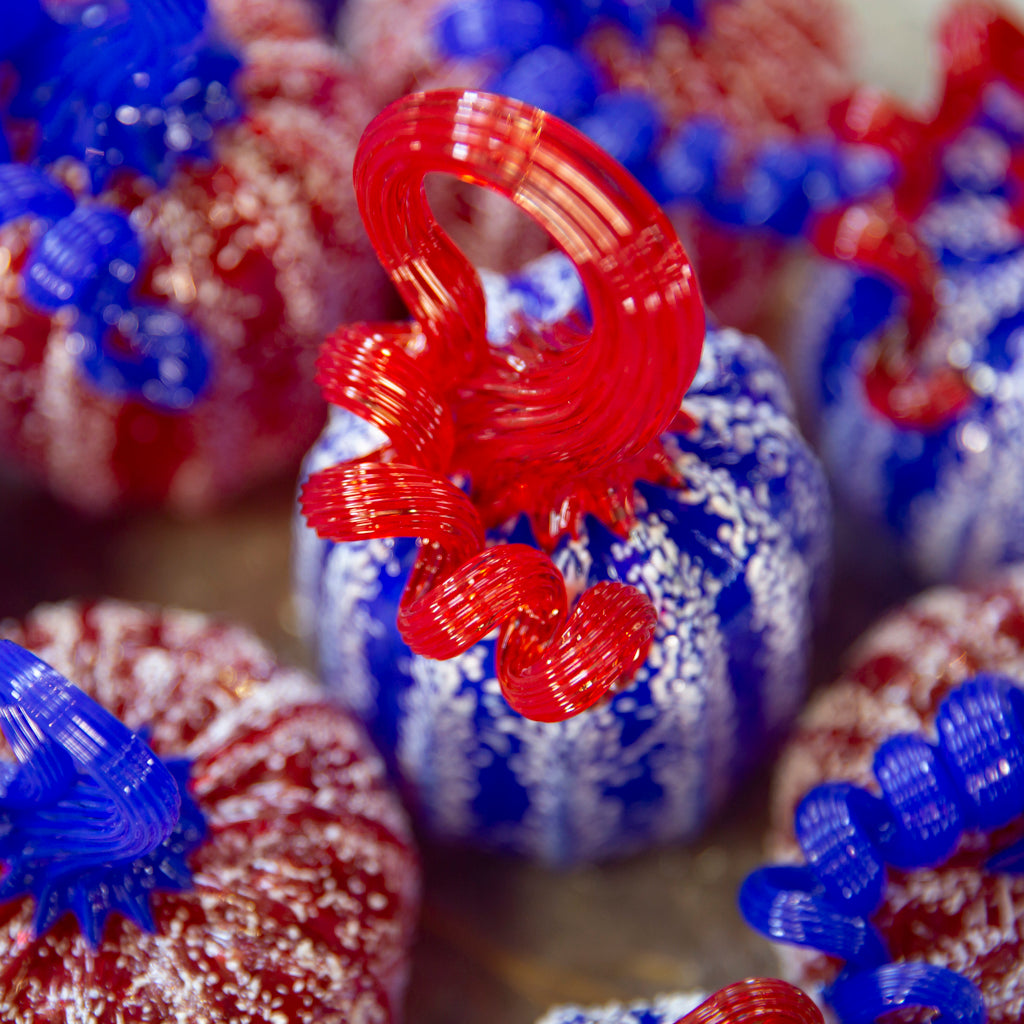 Celebration Pumpkins!! Red, White & Blue Pumpkins!! – Glass Academy