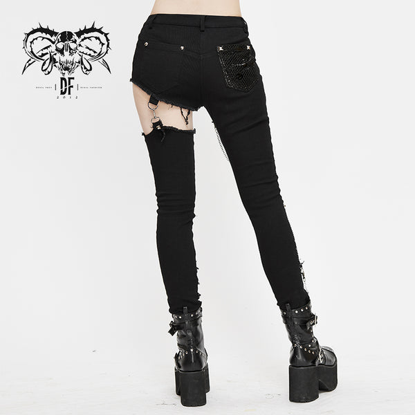 Mayhem Shredded Pants by Devil Fashion – The Dark Side of Fashion