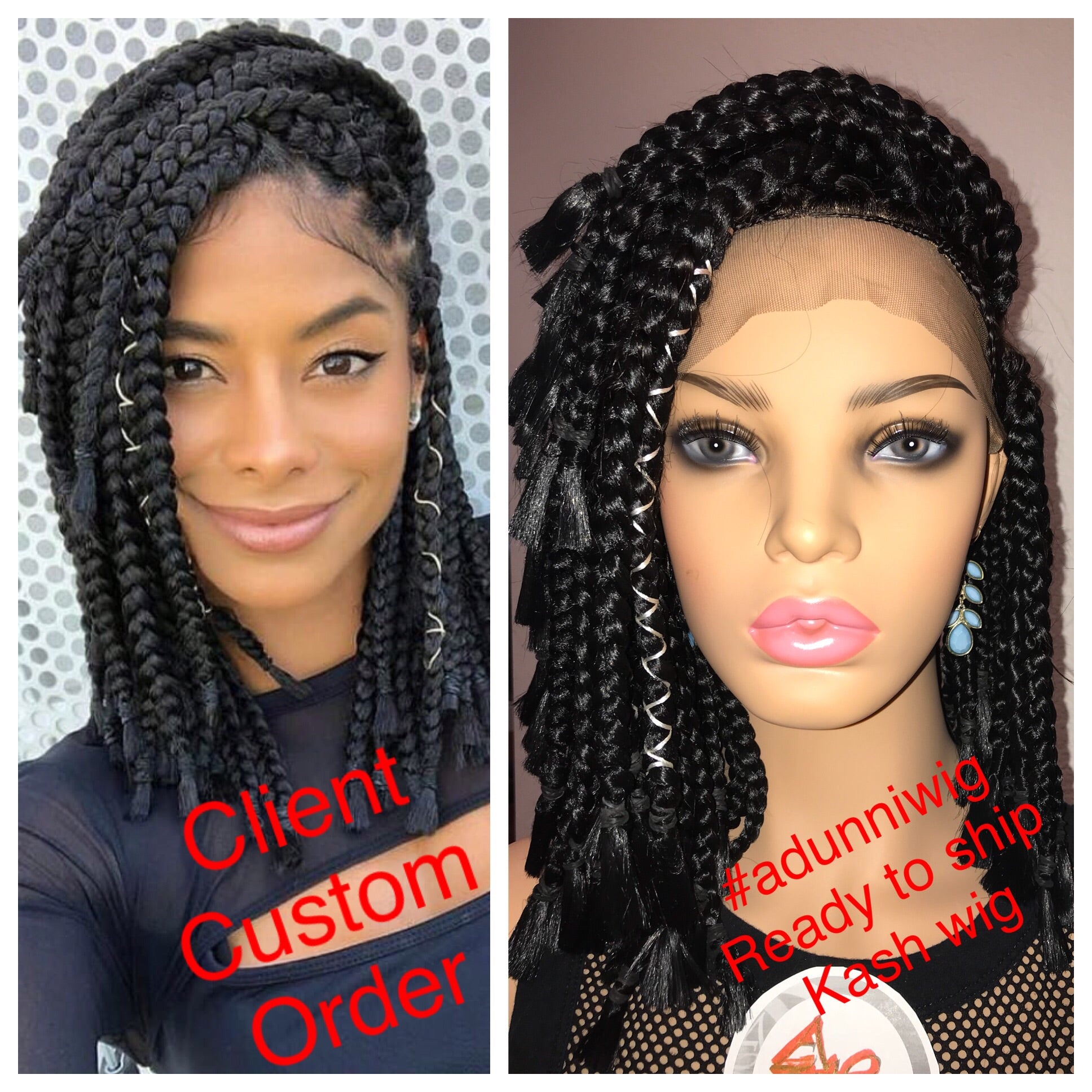 Lace Frontal Box Braids Kash