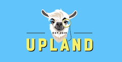 upland game logo theme colors