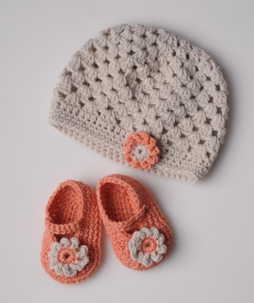 crochet booties