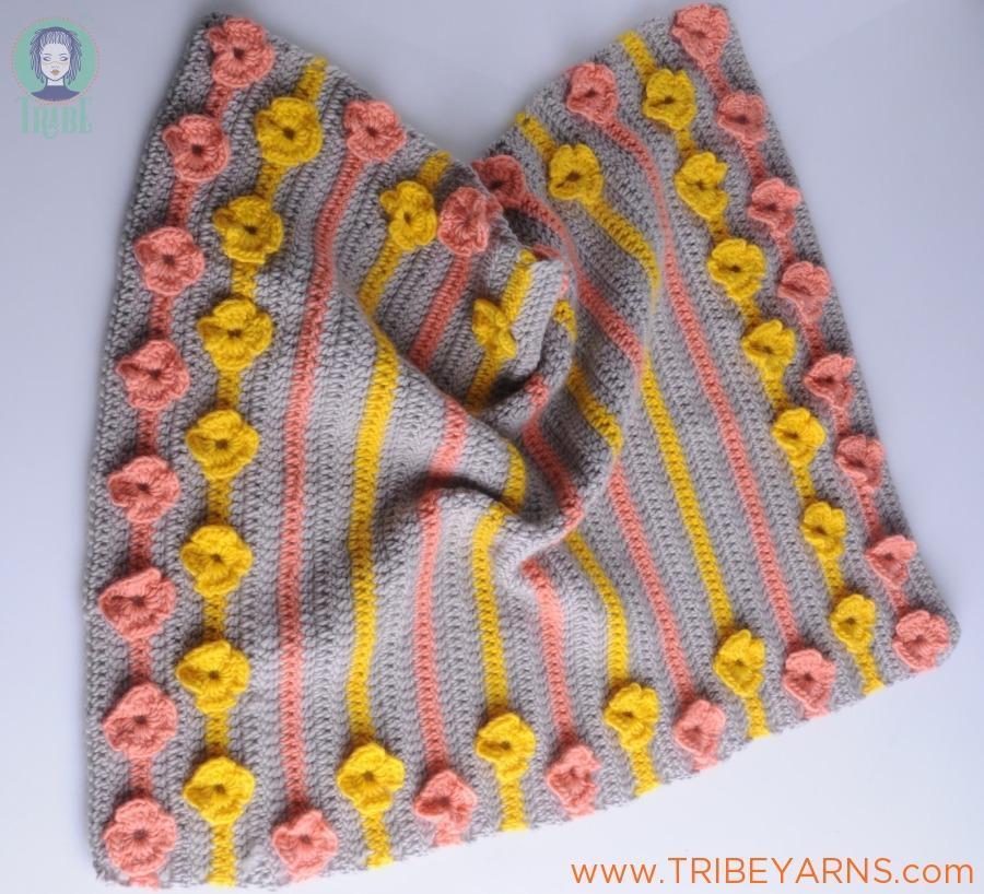 flower baby blanket