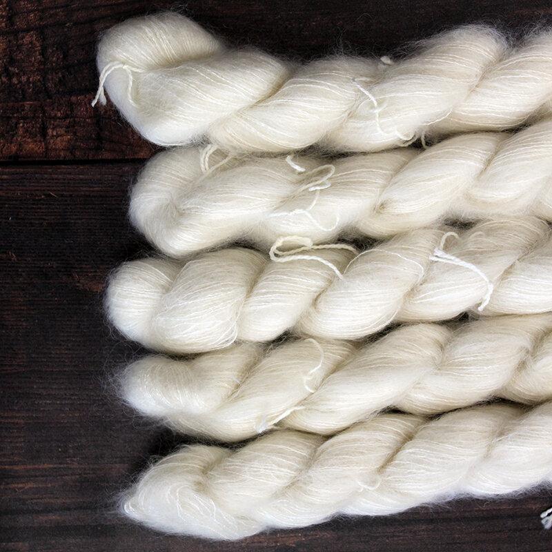 Image of Kid Silk Lace Minis - Undyed