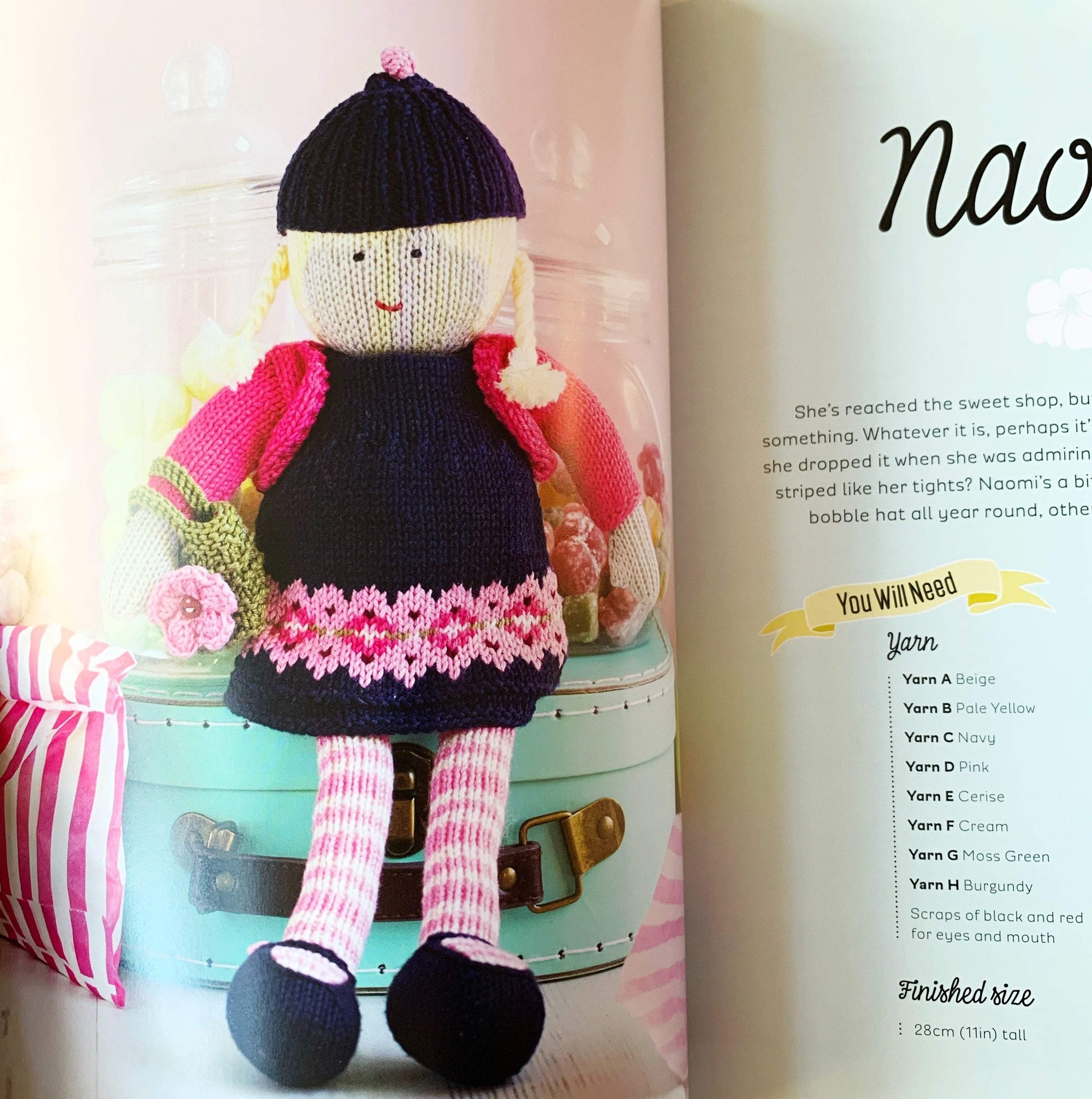 my knitted doll louise crowther