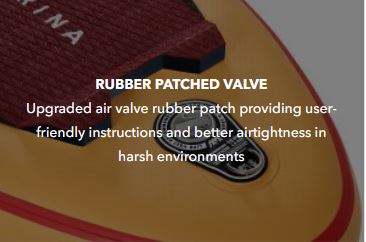 SUP Rubber Patched Valve