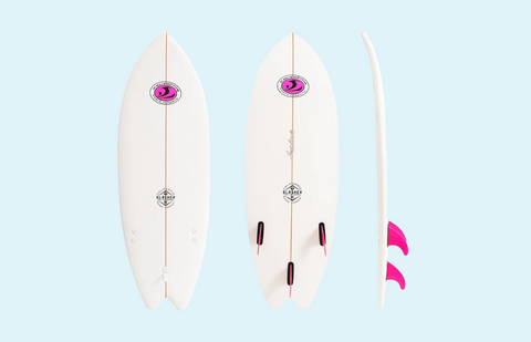 CBC 5'2" Slasher Fish Foam Surfboard Soft Top