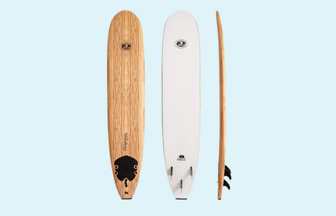 CBC 9' "California 108" Wood Graphic Foam Surfboard Review