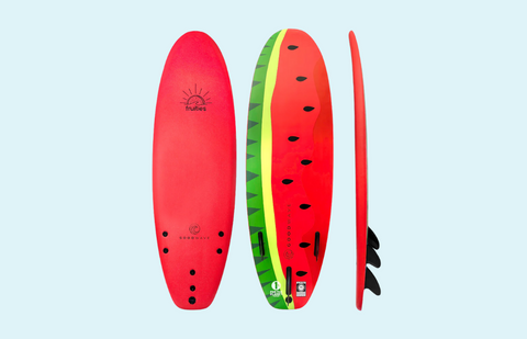 Good Wave 5'6" Fruities Foam Surfboard - Watermelon Review