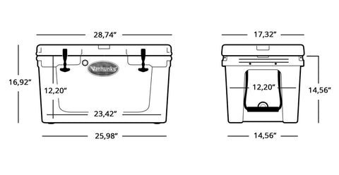 Vanhunks 50-quart adventure cooler