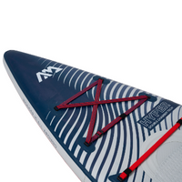 Aqua Marina 12'6" Hyper 2023 Touring Inflatable Paddle Board Navy bungee system