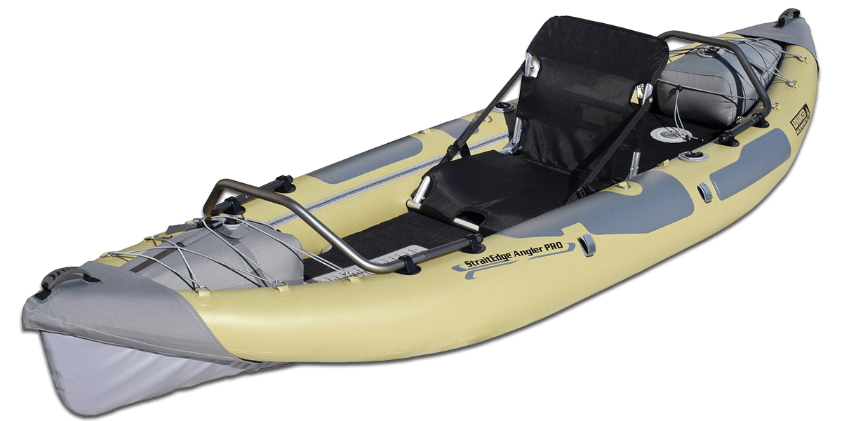 Advanced Elements StraitEdge Angler Pro Fishing Kayak - Splashy McFun