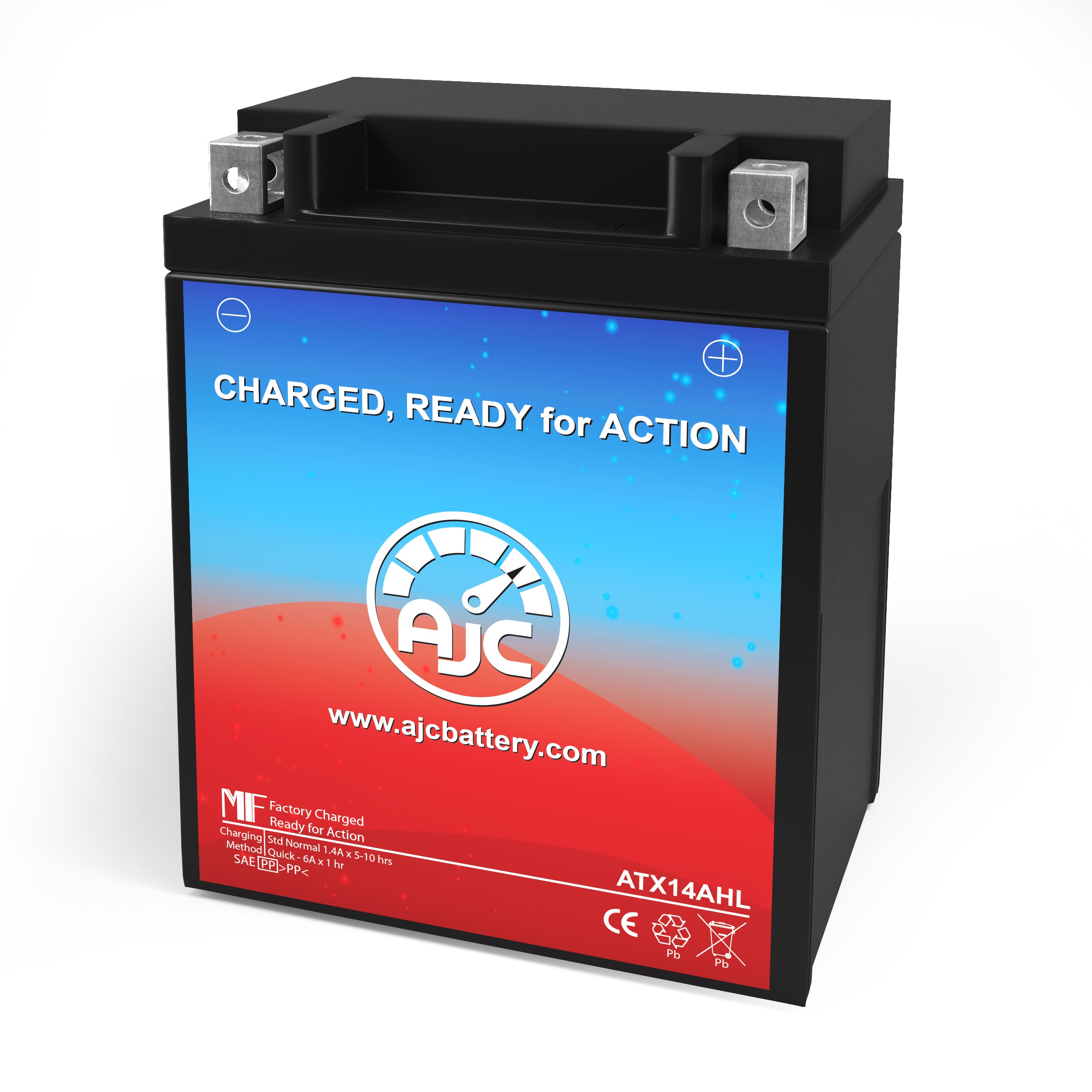 AJC? ATX14AHL Powersports Replacement Battery