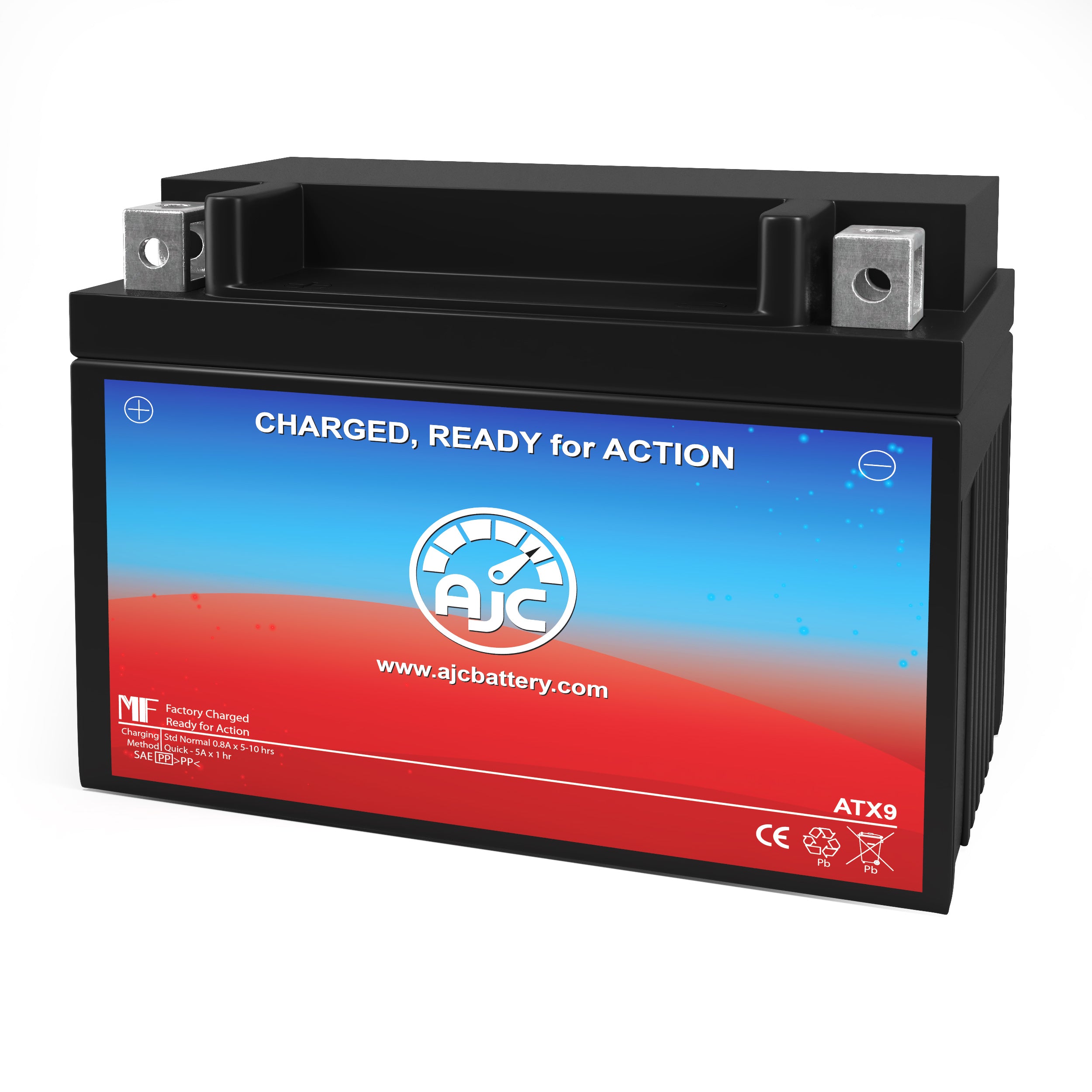 YTX9-BS SLA Battery for EverStart ES9BS Powersport 