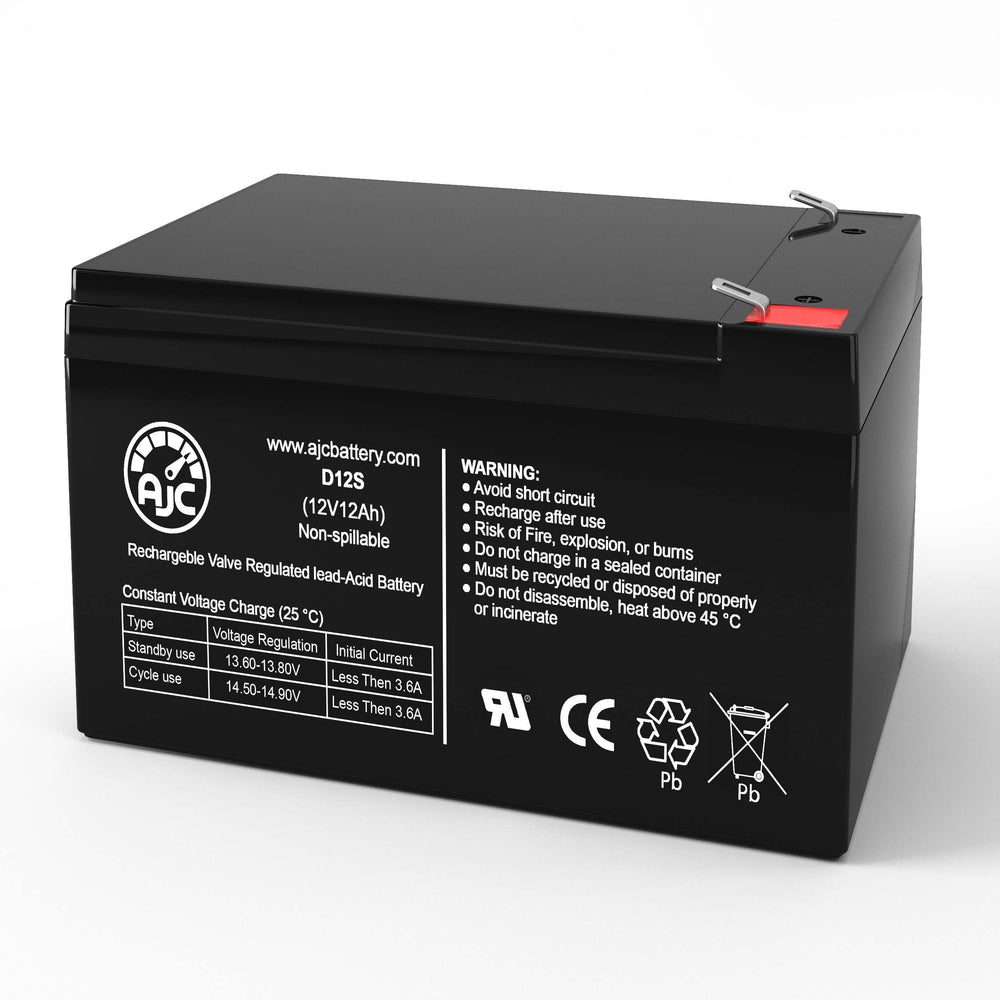 ActiveCare Medical Spitfire EX 1420 SPITFIRE142016FS12 12V 12Ah Mobility Scooter Replacement Battery