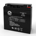 Power-Sonic PS-12170F 12V 22Ah Sealed Lead Acid Replacement Battery