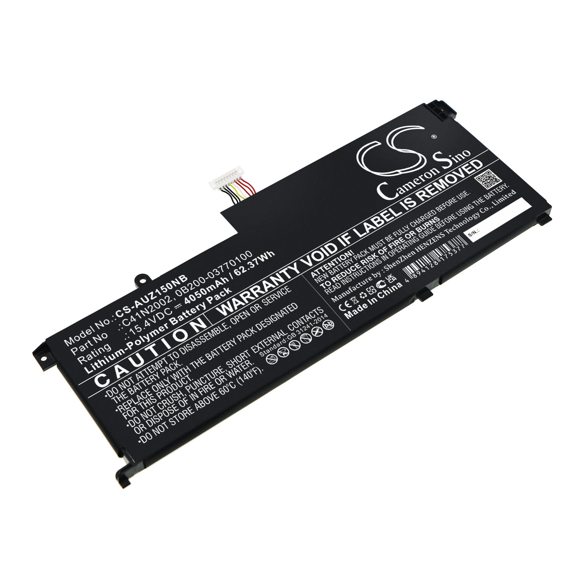 Asus ZenBook 14 UX481F ZenBook 14 UX481FL ZenBook Duo 14 UX481FA-BM018R ZenBook Duo UX481 ZenBook Duo UX481FA Laptop and Notebook Replacement Battery: BatteryClerk.com