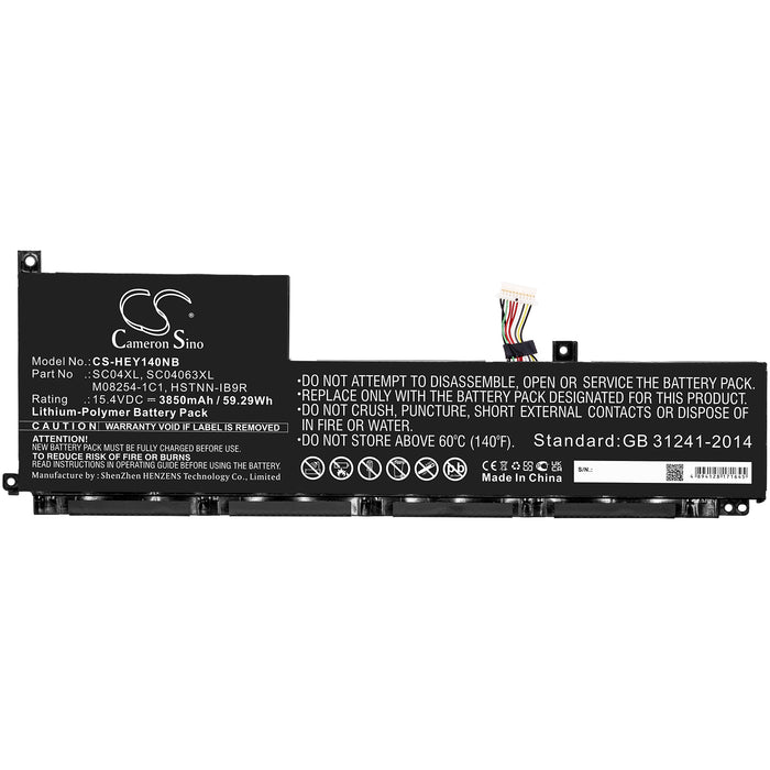 Hp Envy 14 Eb0000nf Envy 14 Eb0006nj Envy 14 Eb000 Replacement Battery 9136