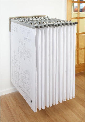 ALVIN® Open Wall Racks for High Capacity Rolled Blueprint Storage ON SALE