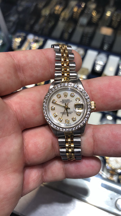 rolex 26mm diamond bezel