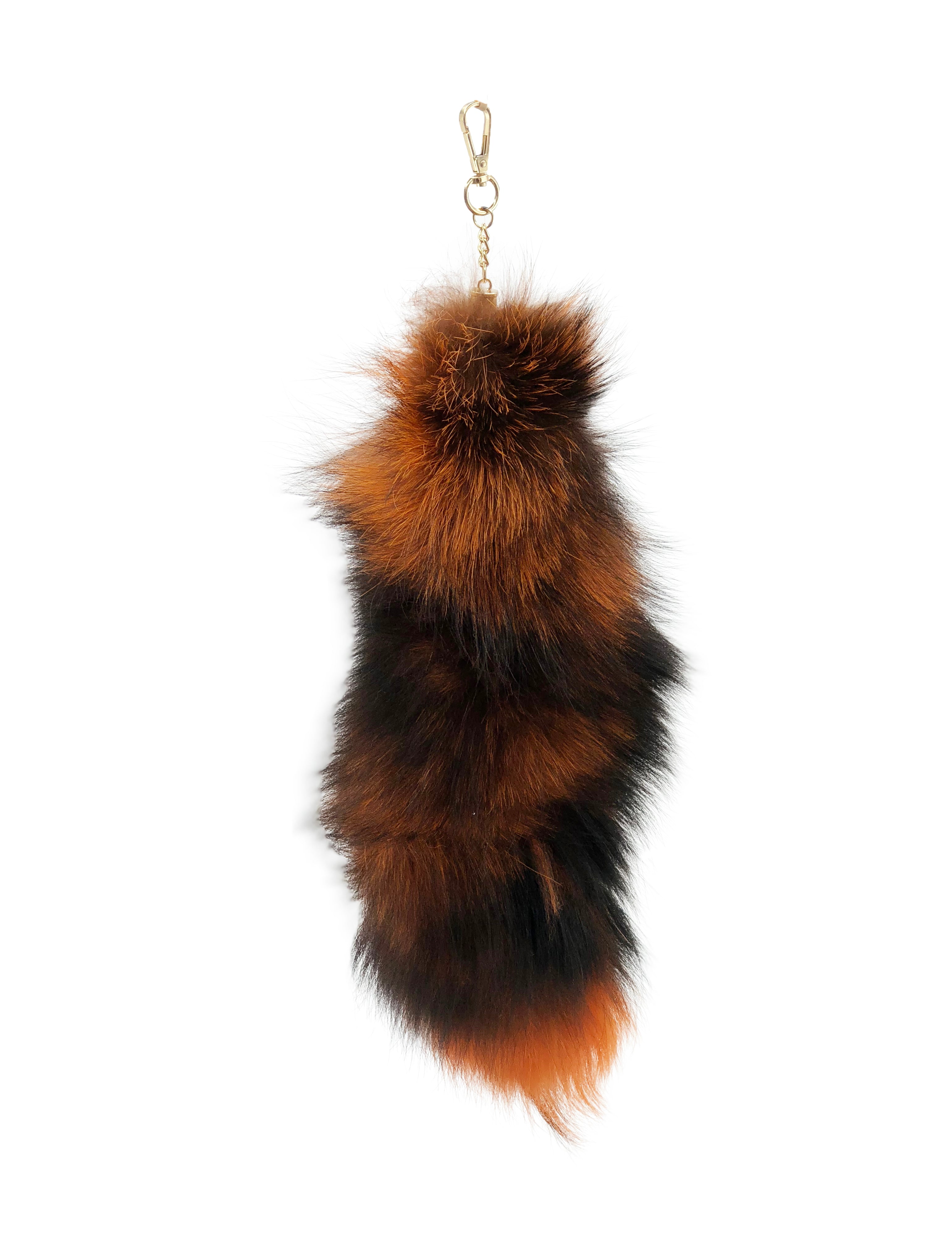 fox tail belt clip