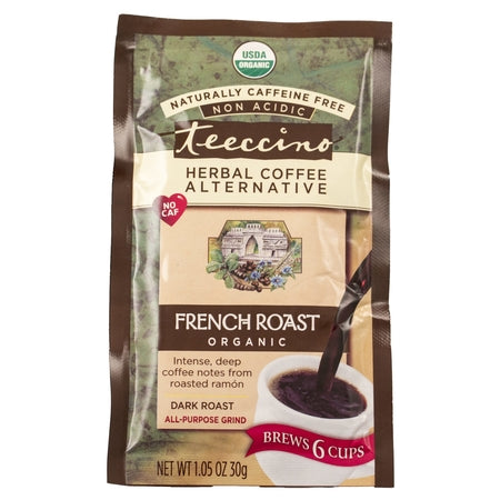 french roast caffeine free herbal coffee 30g (bx12) | TEECCINO