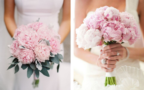 Bouquet mariée pivoine 