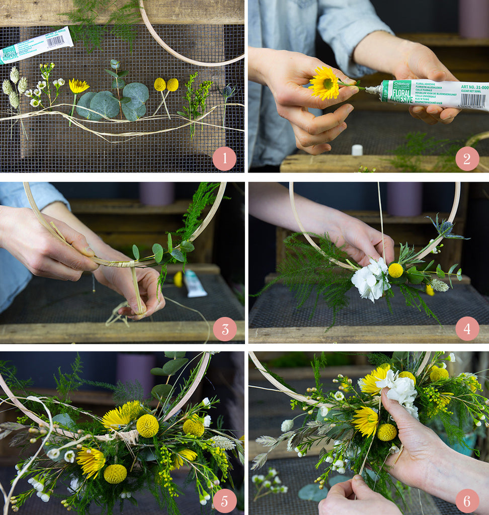 Tutoriel DIY Flower Hoop