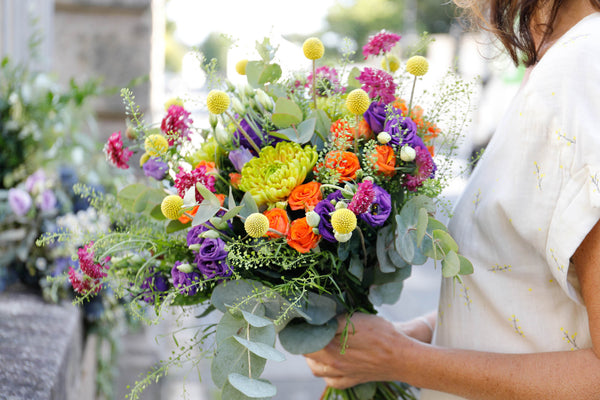 Tendances mariage 2024 : bouquet coloré et contrasté
