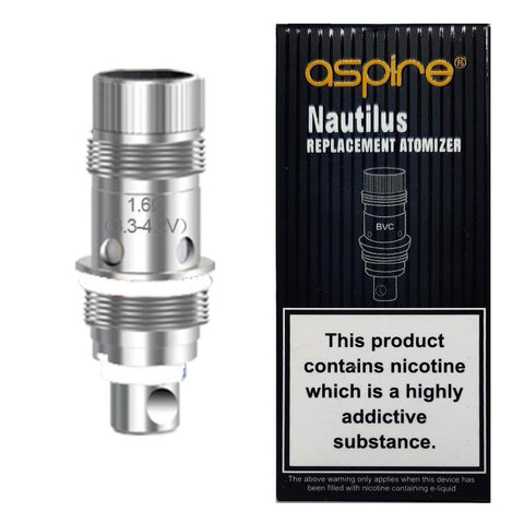 Genuine ASPIRE NAUTILUS X Vape Tank Clearomizer 1.5Ohm