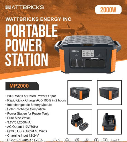 2000 Watt Solar Generators