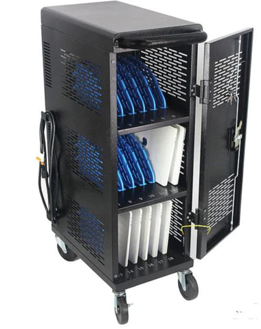 Campbell Portable Sales Charging Carts And Cabinets