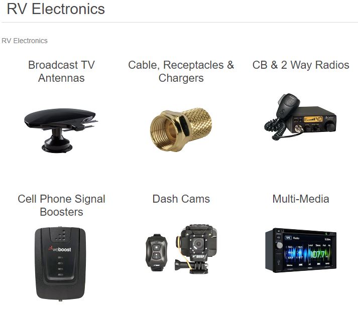 campbell sales rv electronics