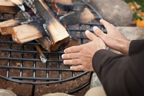 Airflow with Original Fire Pit Grate