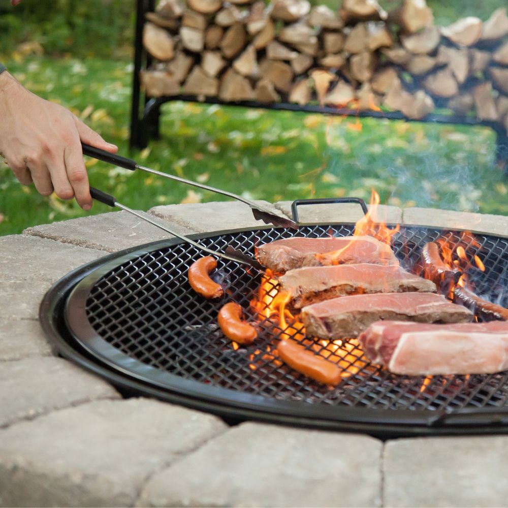 Fire Pit BBQ Grilling Grate | Fire Pit Grill Grates | Walden Backyards | Rotweine