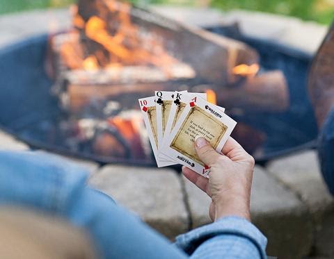 Playing fire-side chats conversation starters game