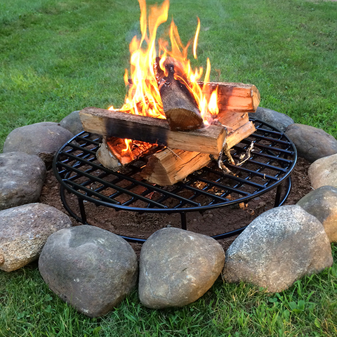 WALDEN ORIGINAL FIRE PIT GRATE W/ EMBER CATCHER