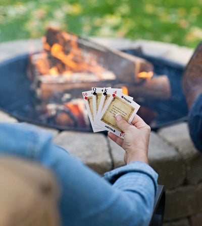 backyard fire pit - walden backyards - cards