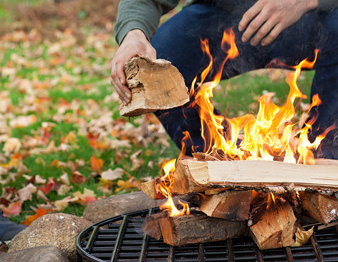 how to start a bonfire