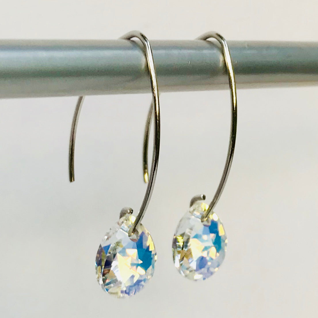 crystal earrings