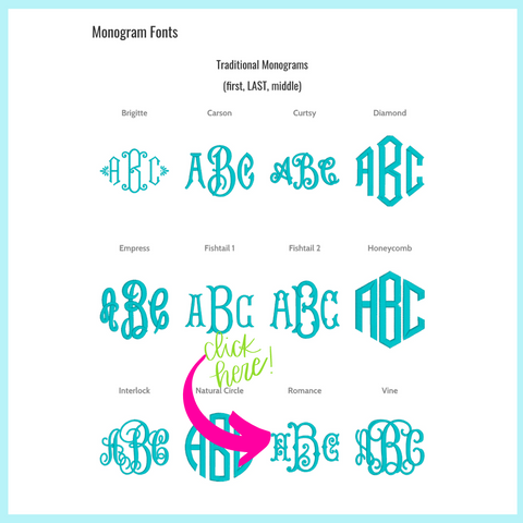 Monogram Preview