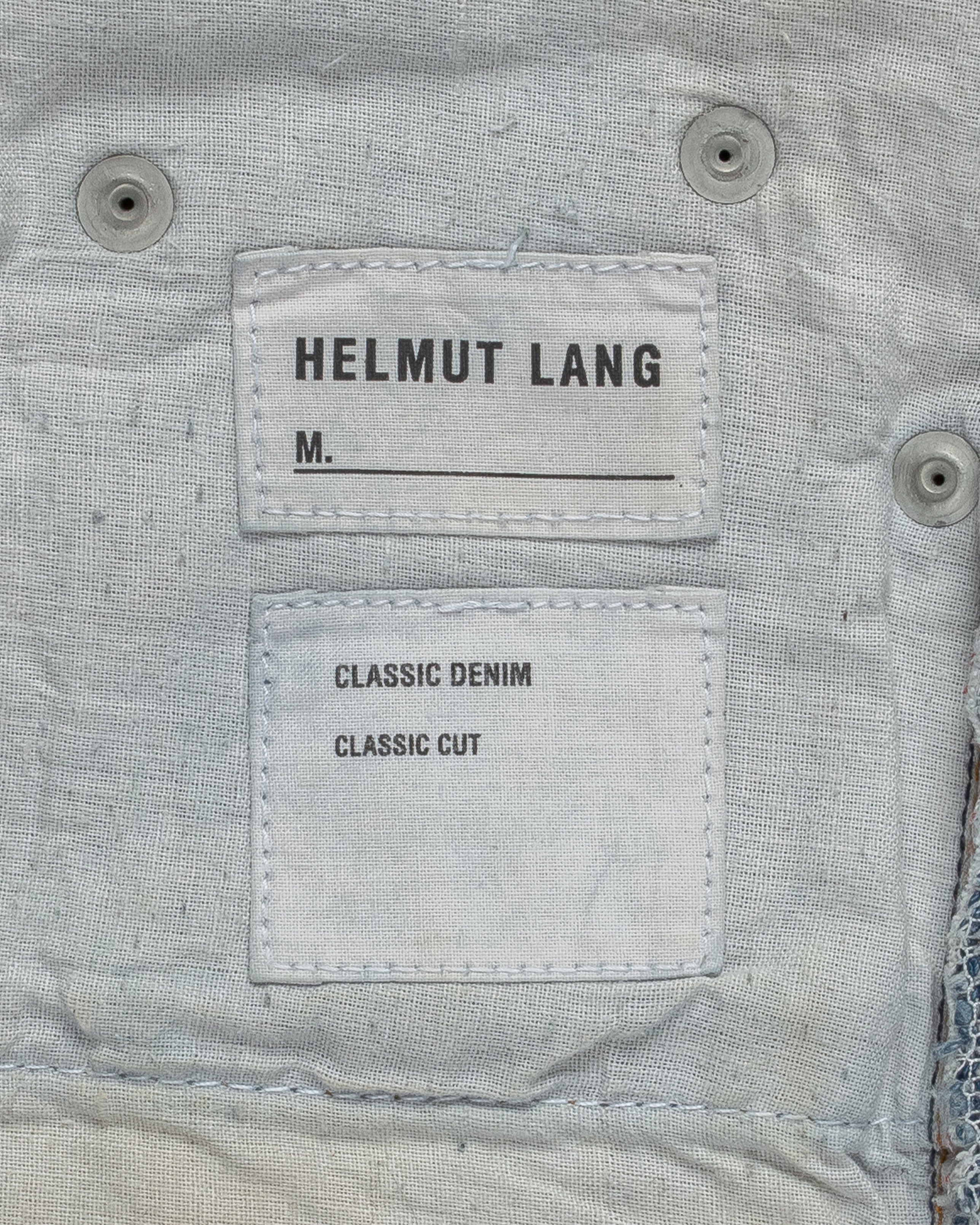 深水光太 着用Helmut lang Classic Raw denim 42 smcint.com