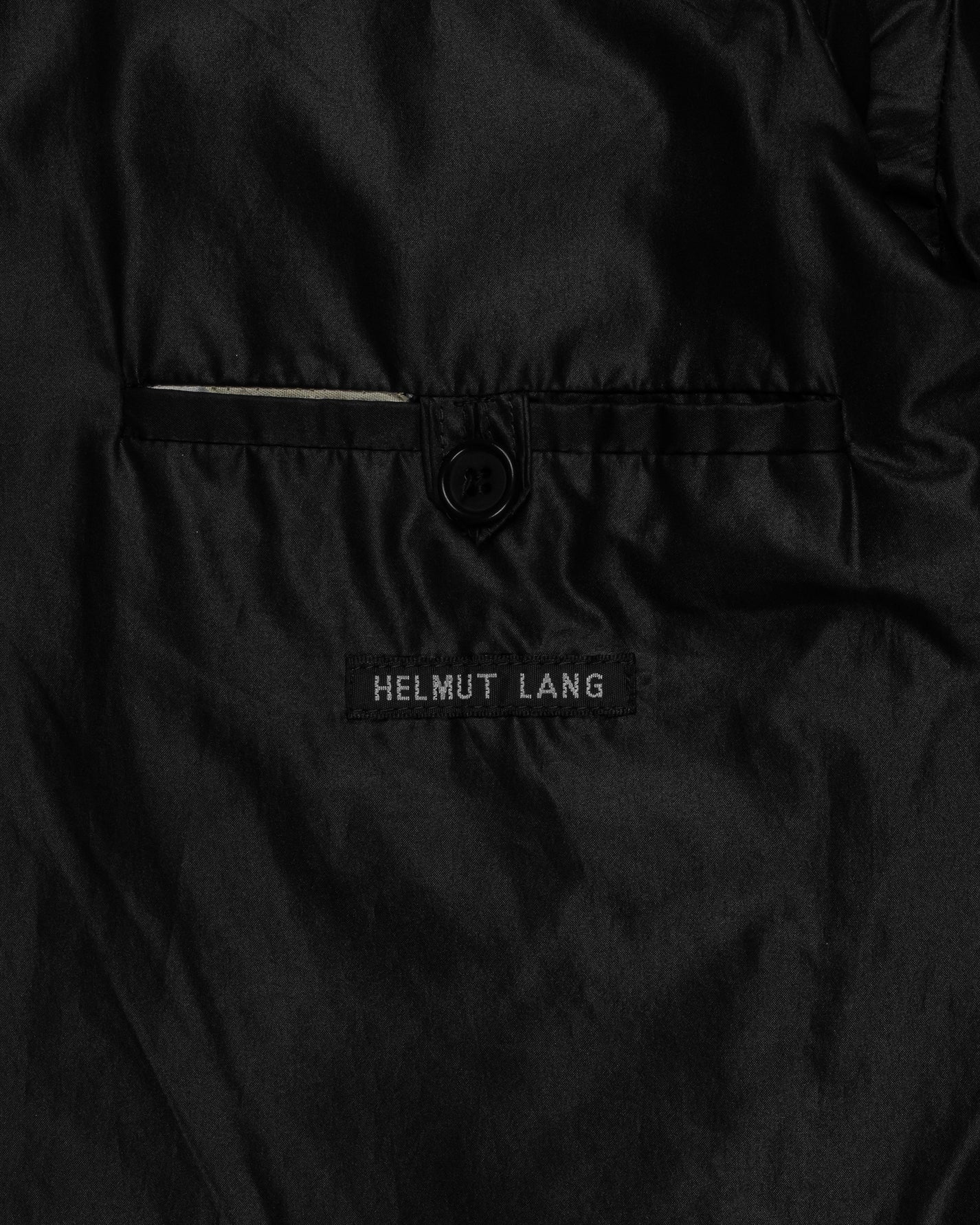 Helmut Lang Black A2 Jacket - SS98 - SILVER LEAGUE