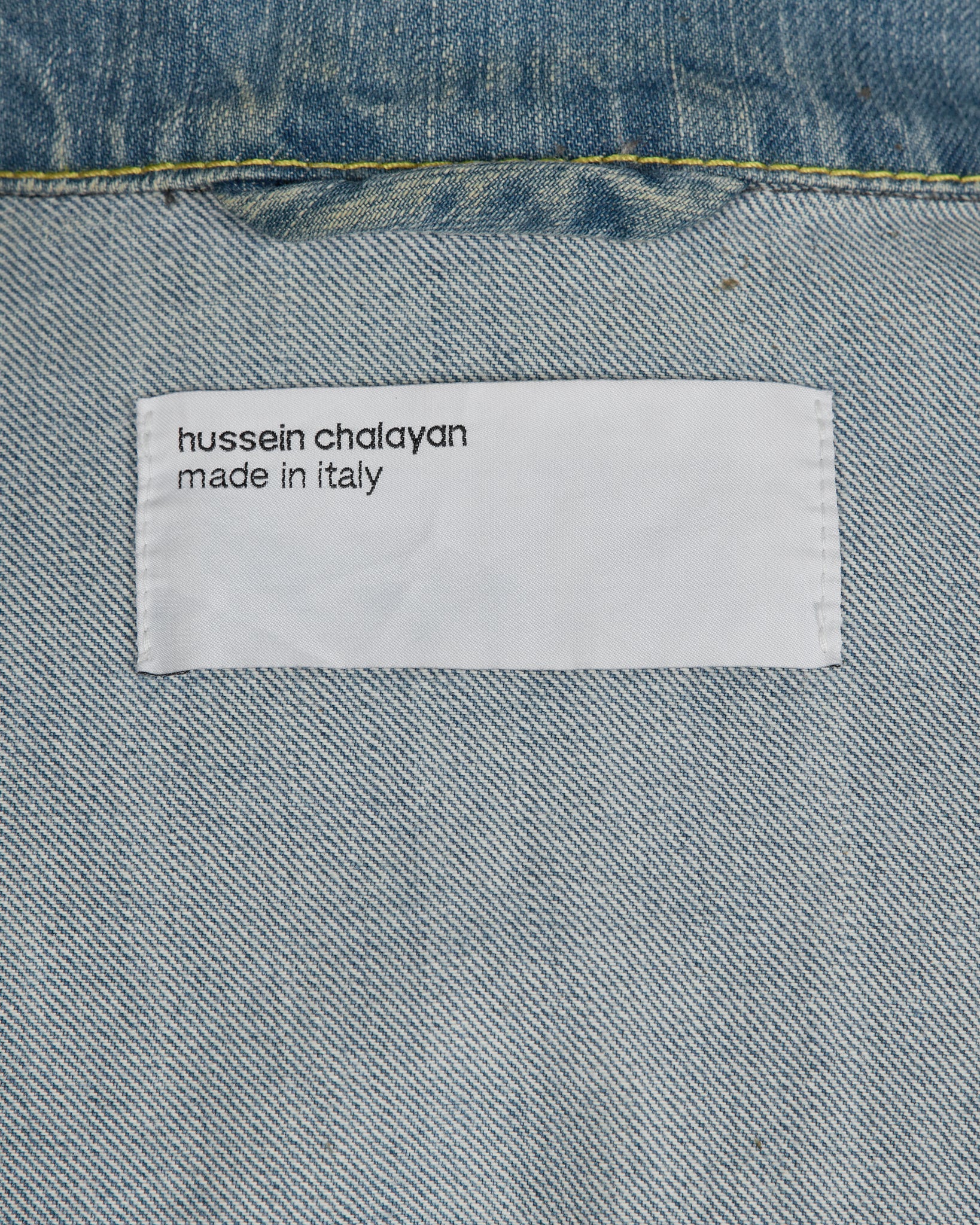 Hussein Chalayan Light Wash Denim Blouson - SS03 