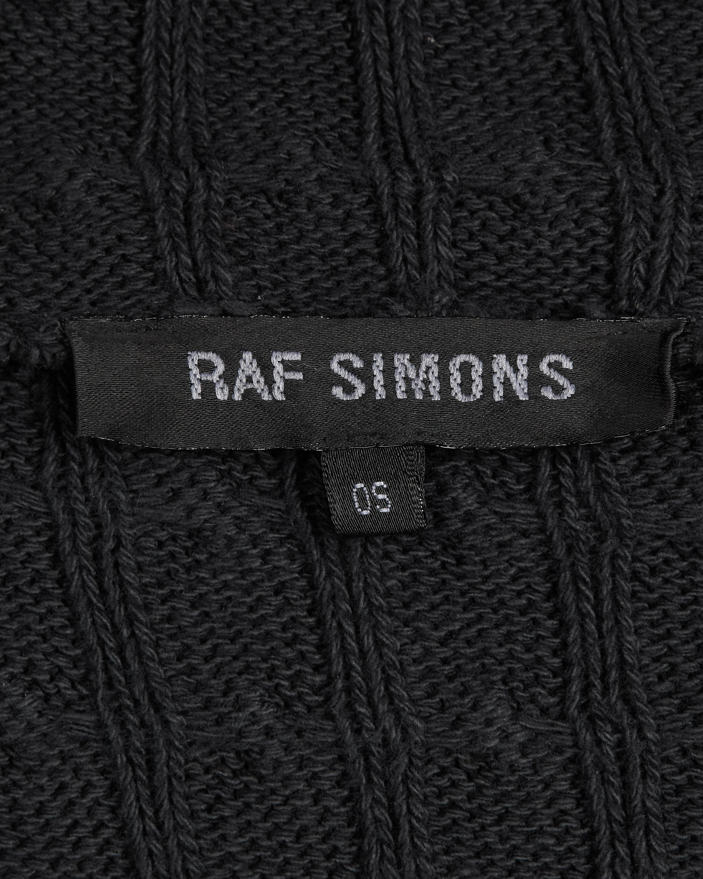 Raf Simons Oversized Cable-Knit Sweater- AW02 “Virginia Creeper