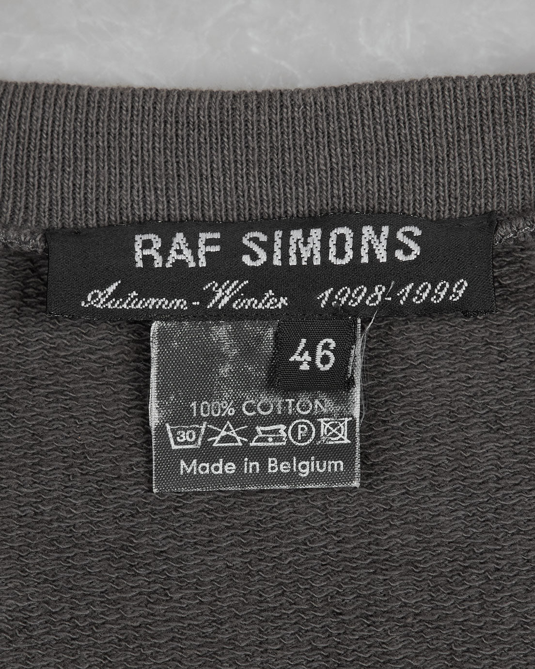 Raf Simons “Radioactivity” Raglan Sweatshirt - AW98 “Radioactivity