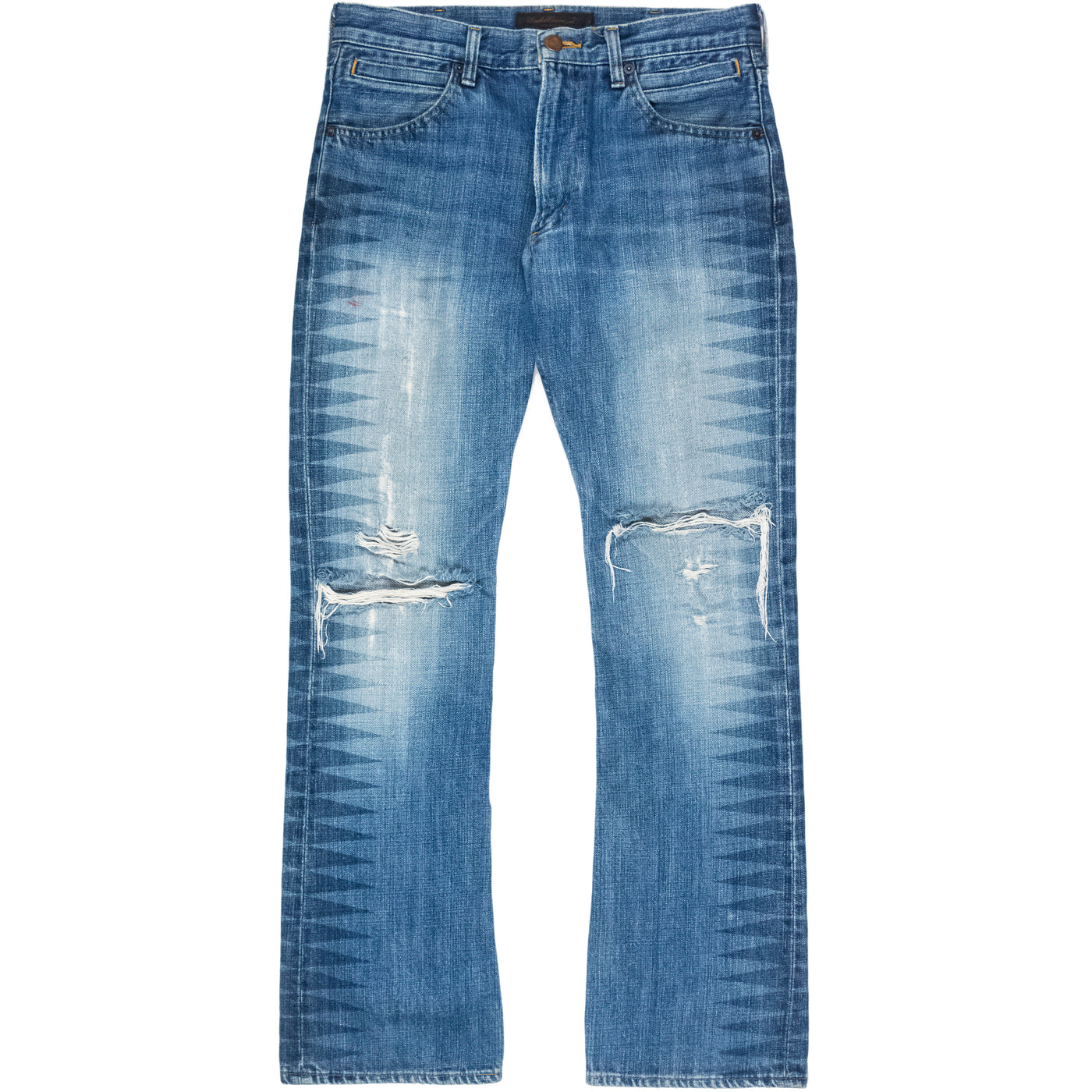 Undercover Giz Print Denim Jeans - SS03 “Scab” – SILVER LEAGUE