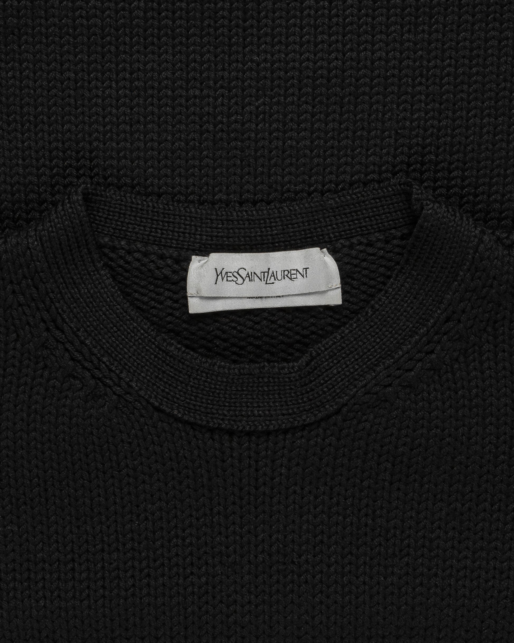 Yves Saint Laurent Razor Sweater - AW12 - SILVER LEAGUE